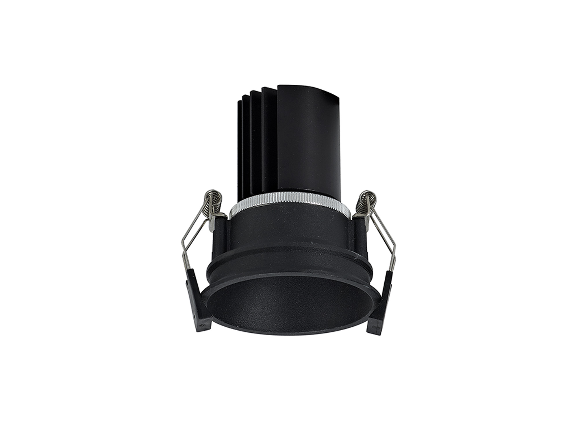 Bania 12 Powered by Tridonic  12W 2700K 1200lm 36° CRI>90 LED Engine, 350mA Black Fixed Recessed Spotlight, IP20 DM201704  Dlux Bania 12